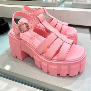 Steve Madden Pink Sandals Shoes